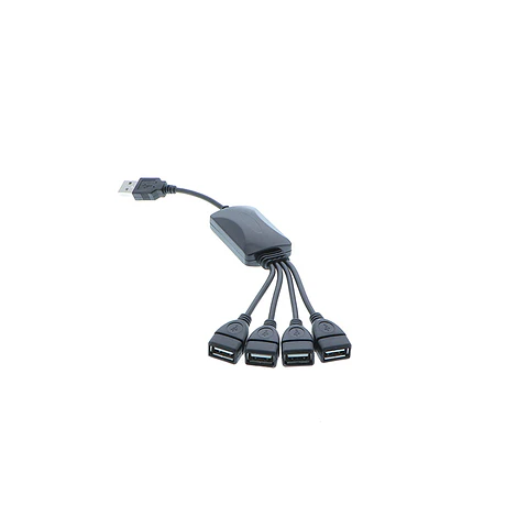 Hub USB Xtech XTC-320 de 4 puertos USB 2.0 negro por Mayor