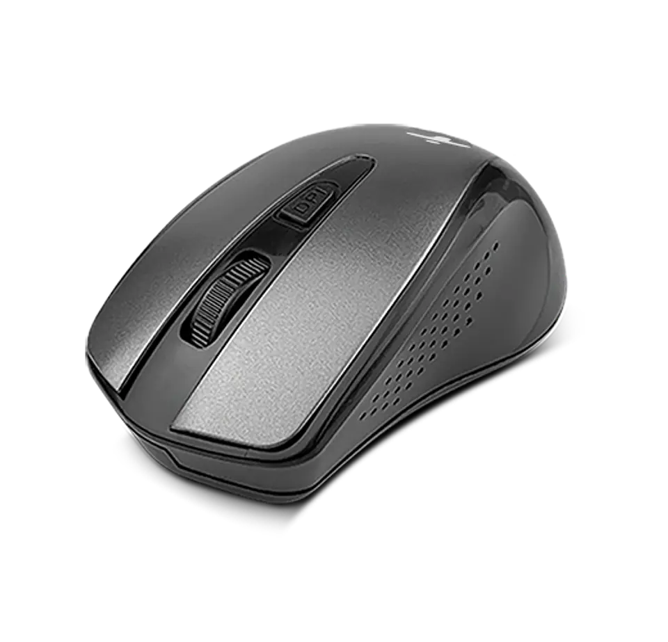 Mouse inalámbrico Xtech Malta XTM-315GY 1600 DPI gris aluminio por Mayor 1