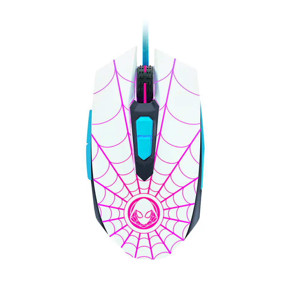 Mouse gamer Xtech Marvel Spider-Gwen XTM-M520SG 2400 DPI por Mayor 1