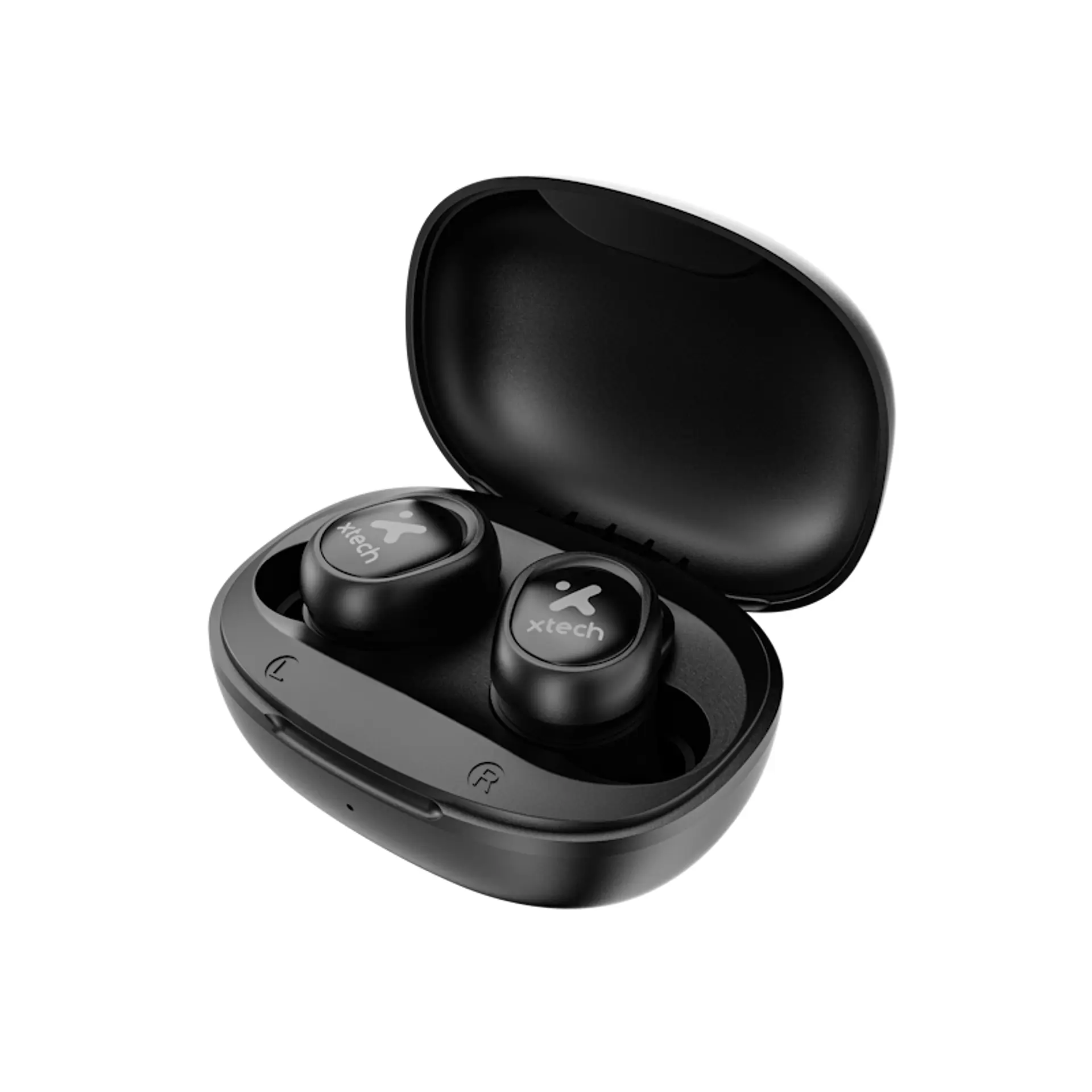 Audífonos Bluetooth Xtech Xound XTH-701 TWS con estuche de carga por Mayor 1