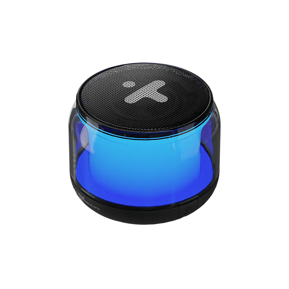 Parlante Bluetooth Xtech Halen XTS-603 3 W TWS con luces LED por Mayor 1