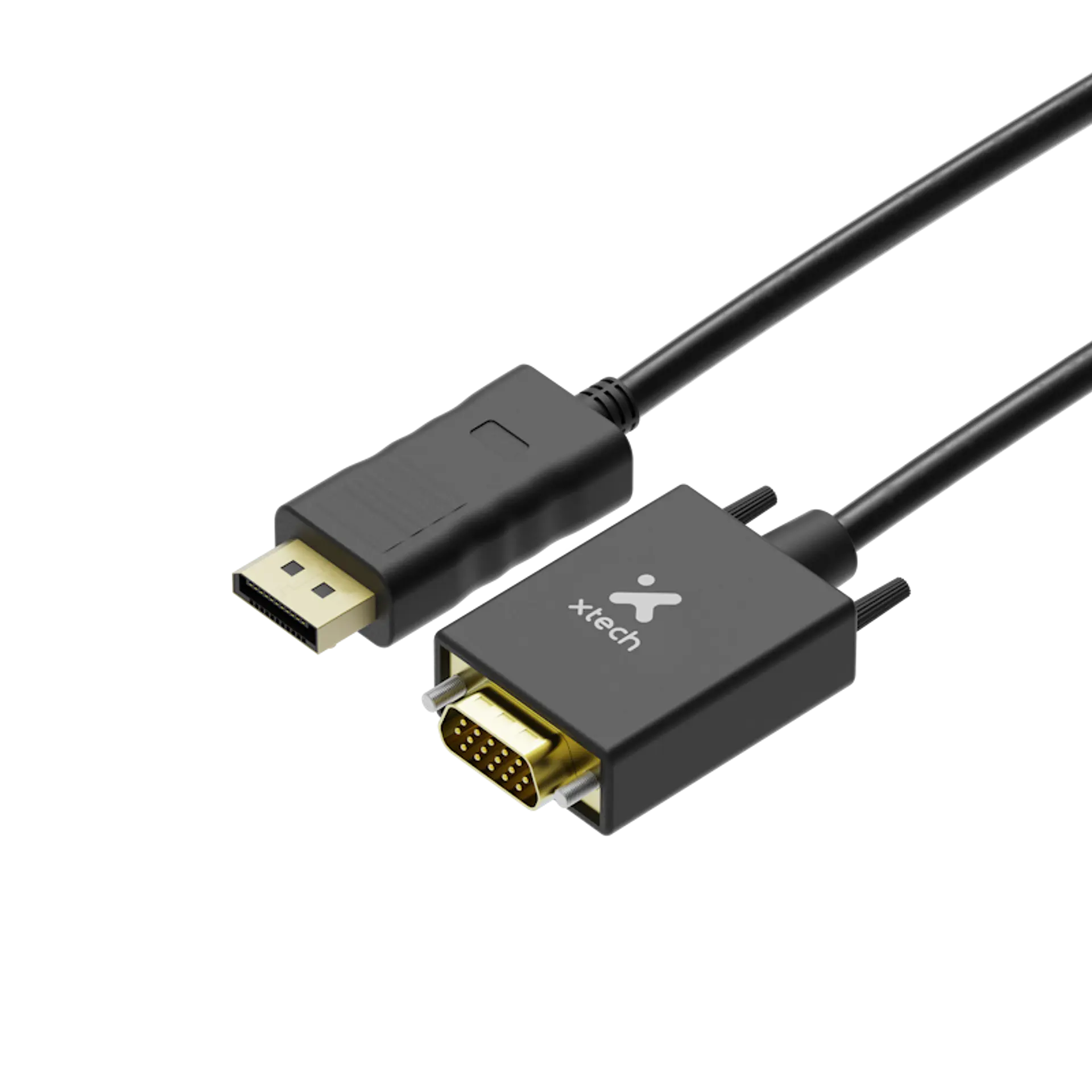 Cable adaptador Xtech XTC-377 DisplayPort a VGA 1,7 m Full HD por Mayor 1