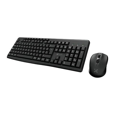 Kit teclado y mouse inalámbrico Xtech XTK-311S español 2,4 GHz por Mayor