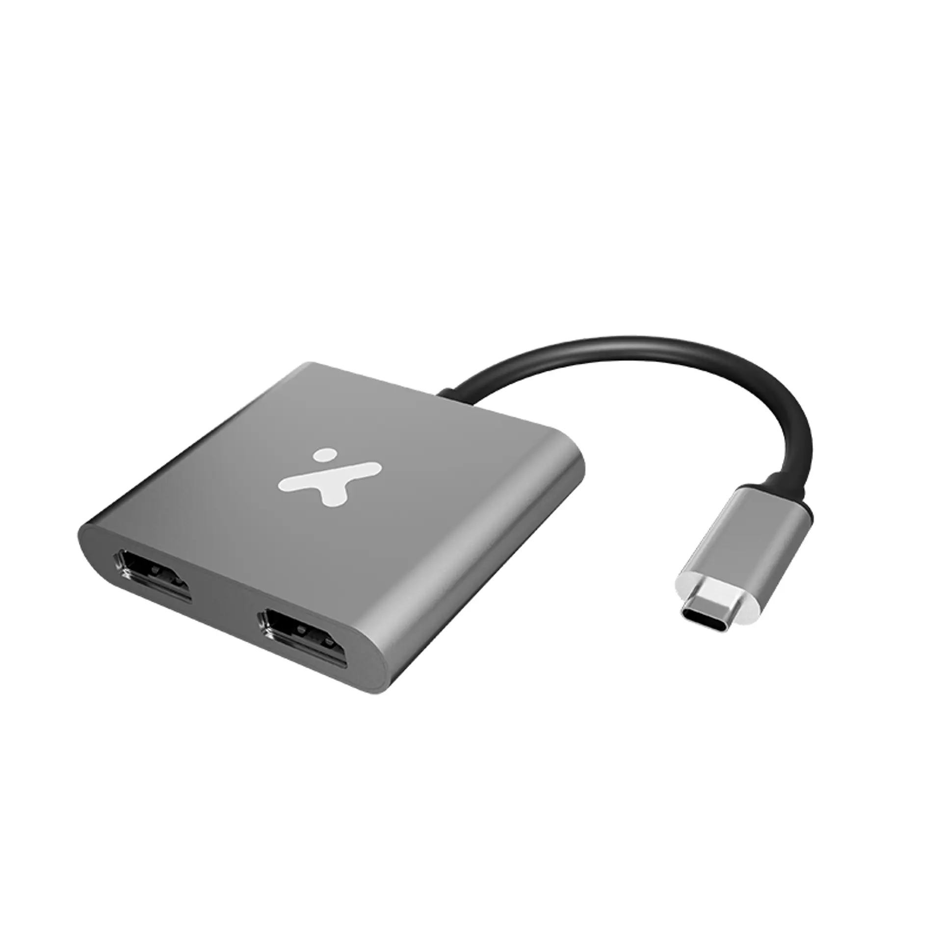 Adaptador Xtech XTC-548 USB-C a doble HDMI 4K por Mayor 1