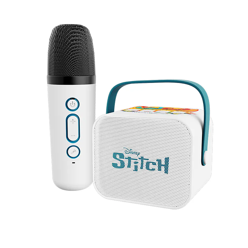 Mini karaoke Xtech Disney Stitch XTS-D622ST 5 W con micrófono por Mayor 1