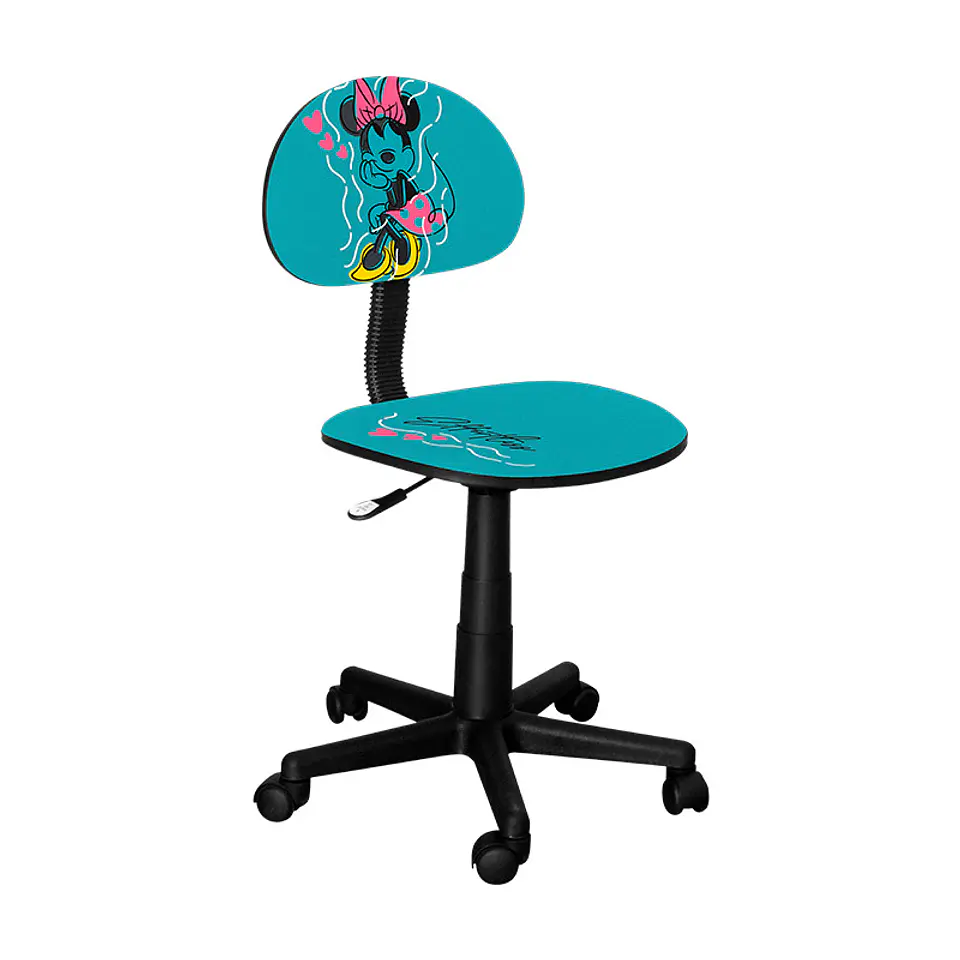 Silla de escritorio Xtech Minnie Mouse XTF-DC001MM ajustable aguamarina por Mayor 1