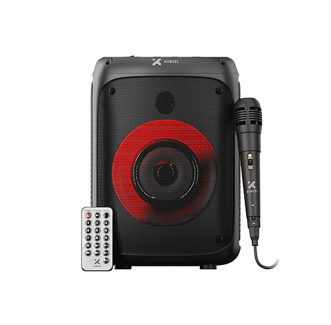 Parlante karaoke Xtech SonicBloom XTS-661 10 W con micrófono y LED por Mayor