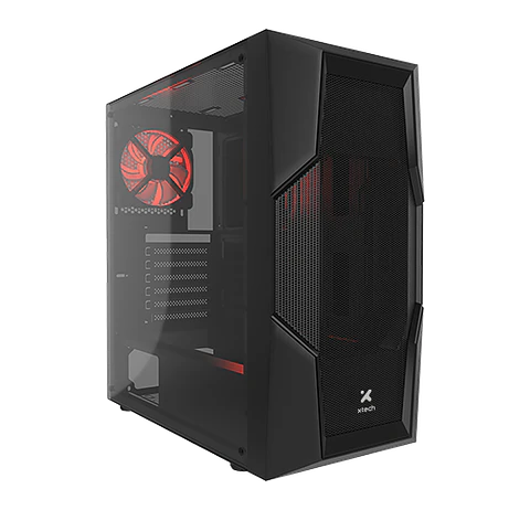 Gabinete gamer Xtech Phobos XT-GMR4 ATX con vidrio templado por Mayor