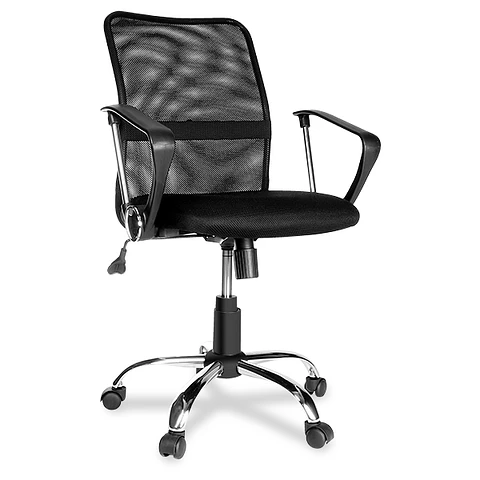 Silla de escritorio Xtech Verona XTF-MC117 de malla negra por Mayor