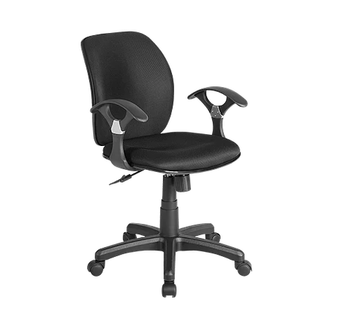 Silla de escritorio Xtech Ergo XTF-SC100 con reposabrazos negra por Mayor
