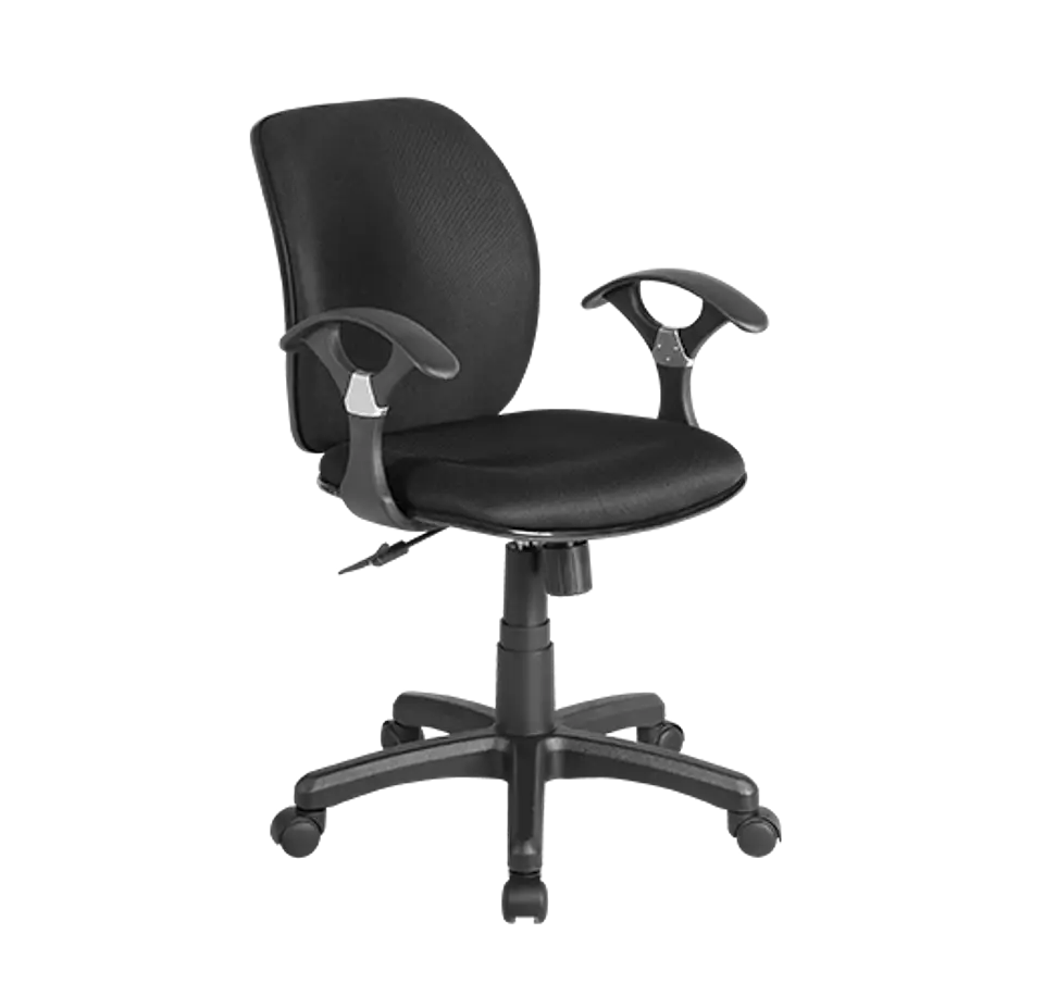 Silla de escritorio Xtech Ergo XTF-SC100 con reposabrazos negra por Mayor 1