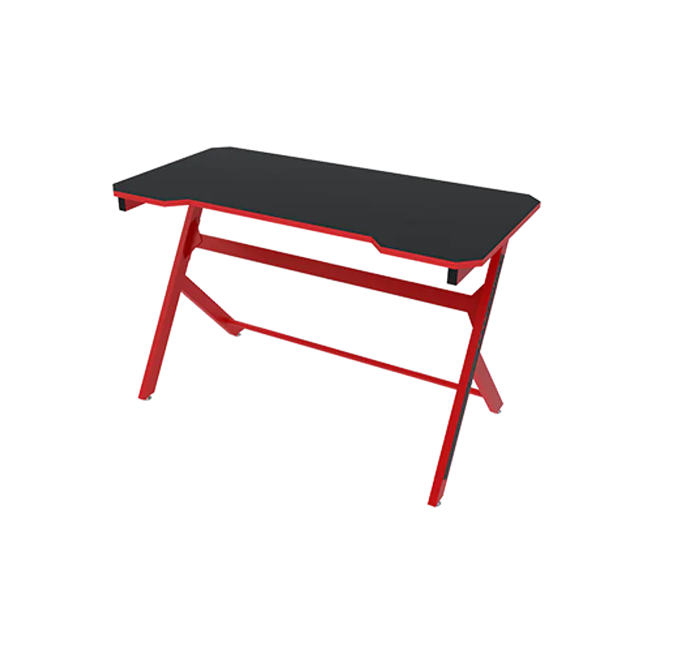 Escritorio gamer Xtech Red Wizard XTF-CD187 negro y rojo por Mayor 2