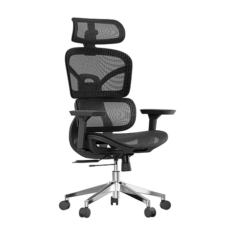 Silla ejecutiva Xtech Paphos XTF-OC415 de malla con brazos 3D negra por Mayor