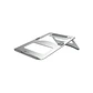 Soporte para notebook Klip Xtreme Podium KAS-001 de aluminio 11 a 15,6 pulgadas plateado por mayor - Miniatura 1
