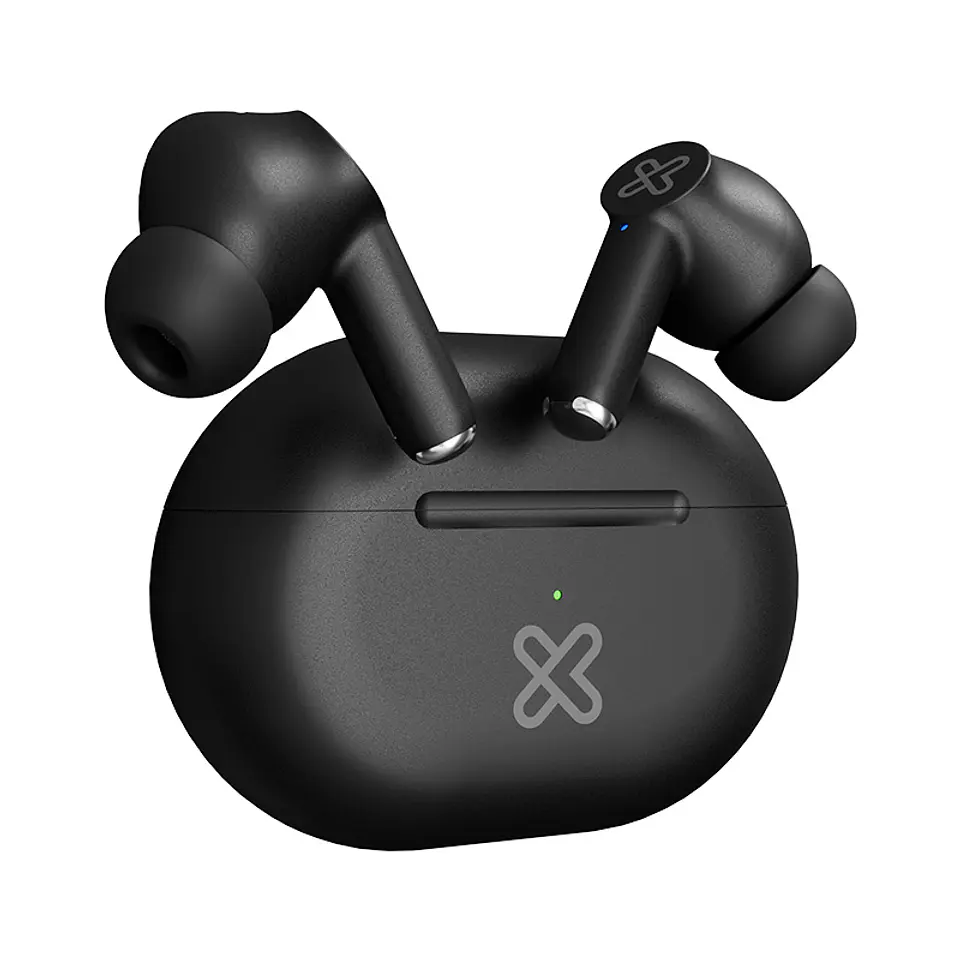 Audífonos TWS Klip Xtreme Buds-Fi KTE-015BK Bluetooth con 4 micrófonos ENC - Negro por mayor 3