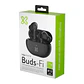 Audífonos TWS Klip Xtreme Buds-Fi KTE-015BK Bluetooth con 4 micrófonos ENC - Negro por mayor - Miniatura 4