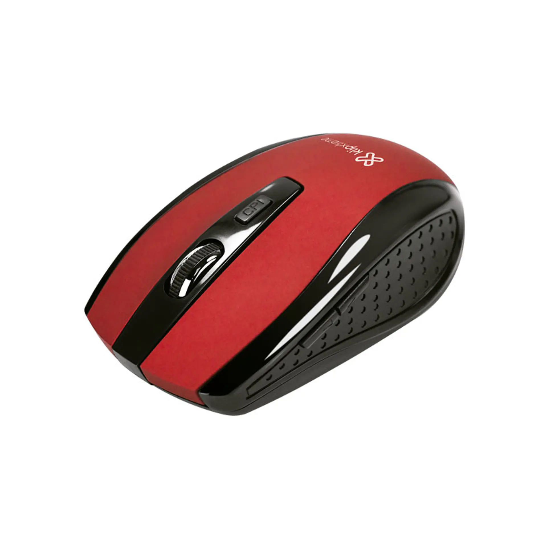 Mouse inalámbrico Klip Xtreme Klever KMW-340RD 1600 DPI rojo por mayor 1