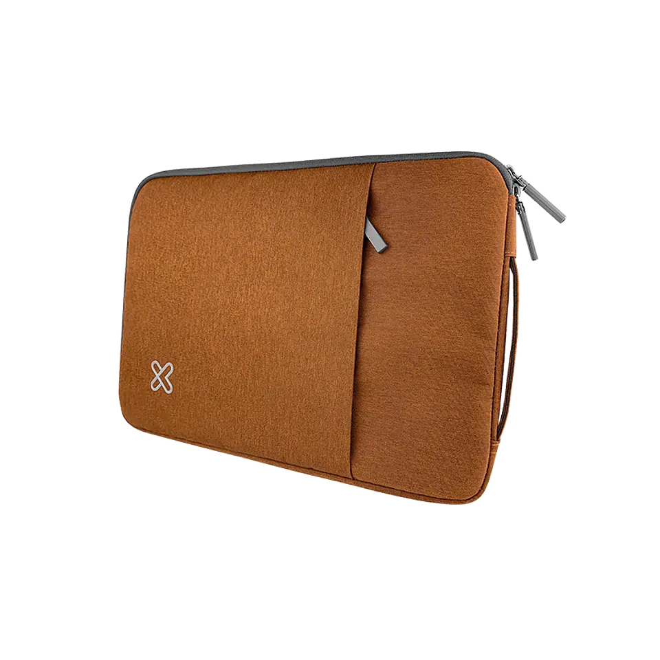 Funda para notebook con asa Klip Xtreme SquarePro KNS-420BR 15,6″ café por mayor 1