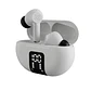 Audífonos TWS Klip Xtreme EdgeBuds KTE-755WH con ANC, ENC y estuche LED - Blanco por mayor - Miniatura 1