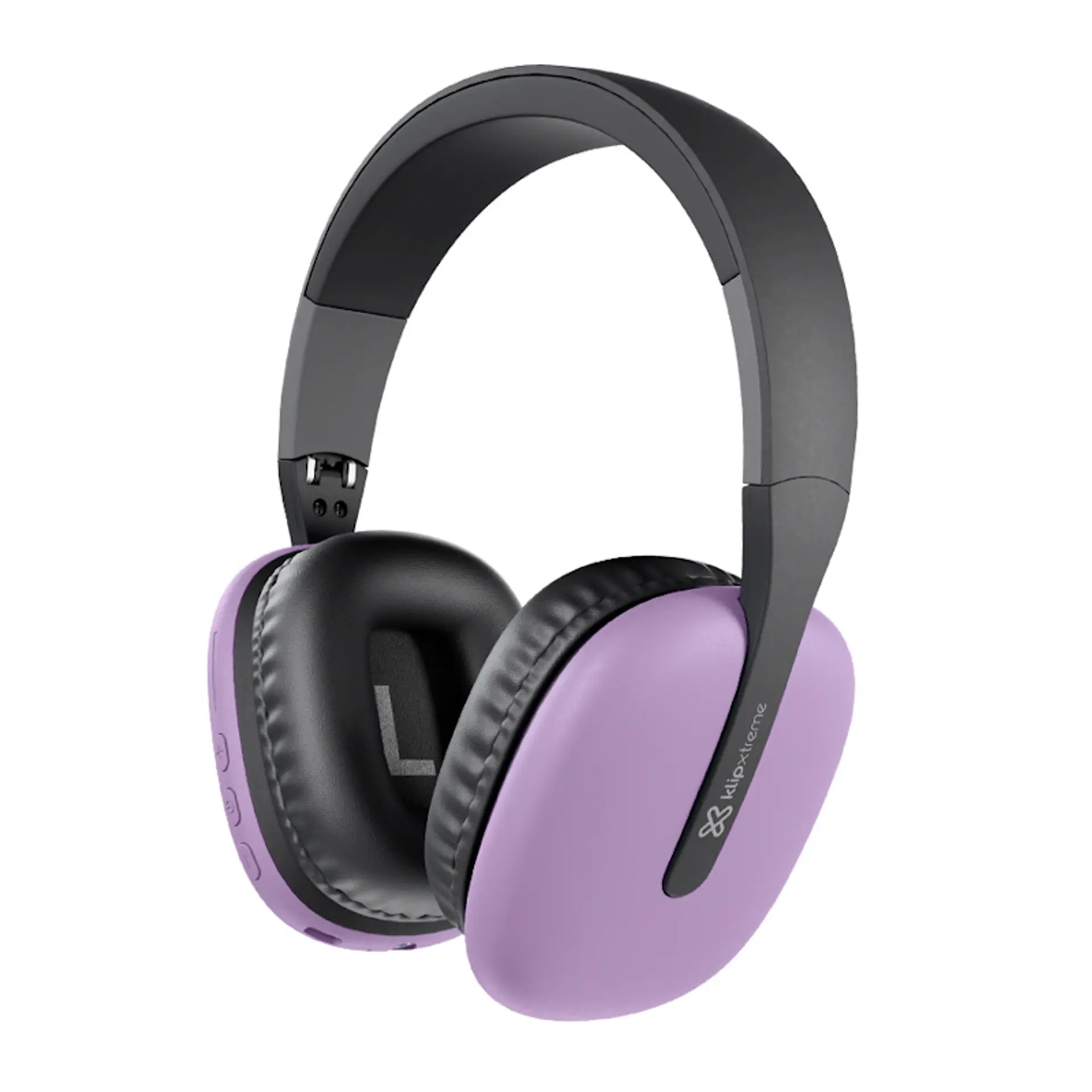 Audífonos Bluetooth Klip Xtreme ZoundTune KWH-010PR plegables de 40 mm - Morado por mayor 1