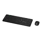 Combo teclado y mouse inalámbrico Klip Xtreme Encourage KBK-750 Bluetooth y 2,4 GHz negro por mayor - Miniatura 1