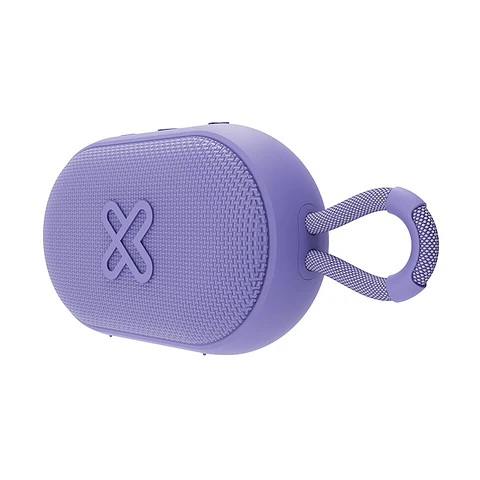 Parlante Bluetooth Klip Xtreme GrooveSplash KBS-030PR portátil de 6 W RMS IPX7 - Morado por mayor