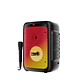 Parlante para karaoke Klip Xtreme BoomFire X KLS-652 100 W RMS de 8 pulgadas con micrófono - Negro por mayor - Miniatura 1