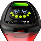 Parlante para karaoke Klip Xtreme BoomFire KLS-100 80 W RMS con micrófono y luces LED - Negro por mayor - Miniatura 3