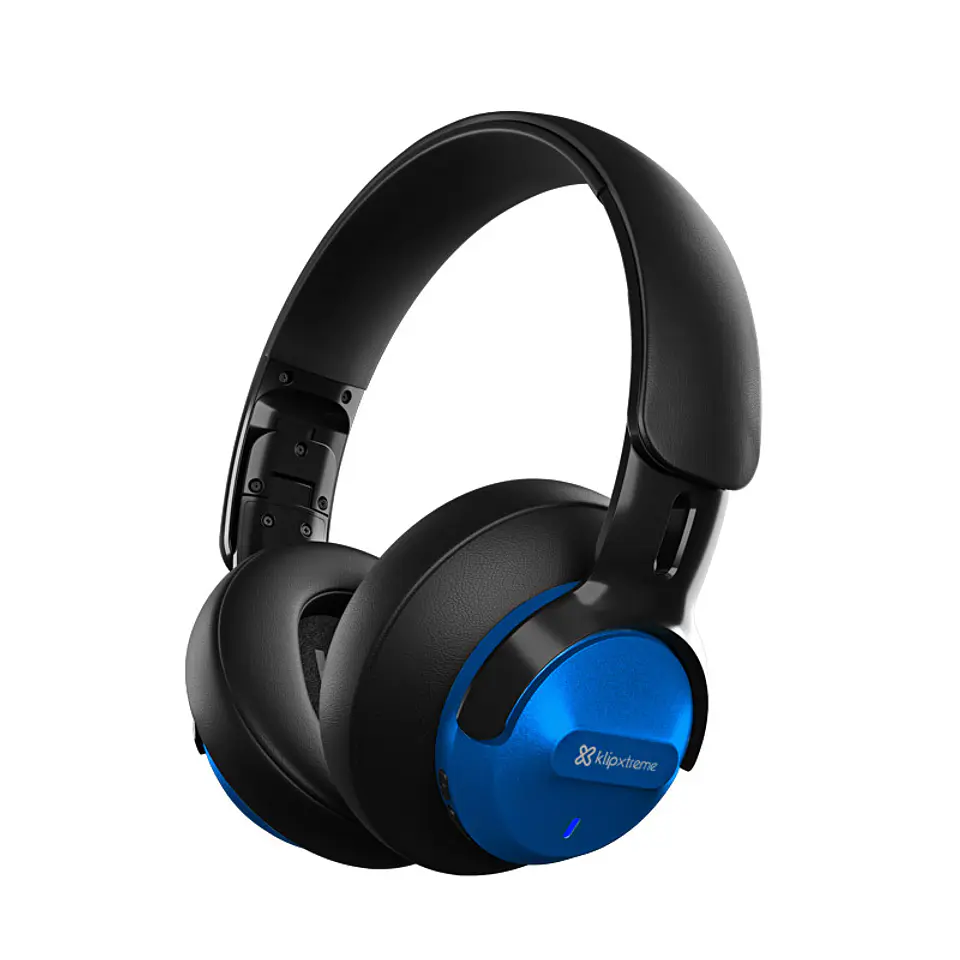 Audífonos Bluetooth Klip Xtreme Hi-Fi KNH-750BL ANC híbrida y conexión multipunto - Azul por mayor 1