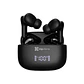 Audífonos TWS Klip Xtreme EdgeBuds Ultra KTE-850BK con ANC híbrida y estuche LED - Negro por mayor - Miniatura 1