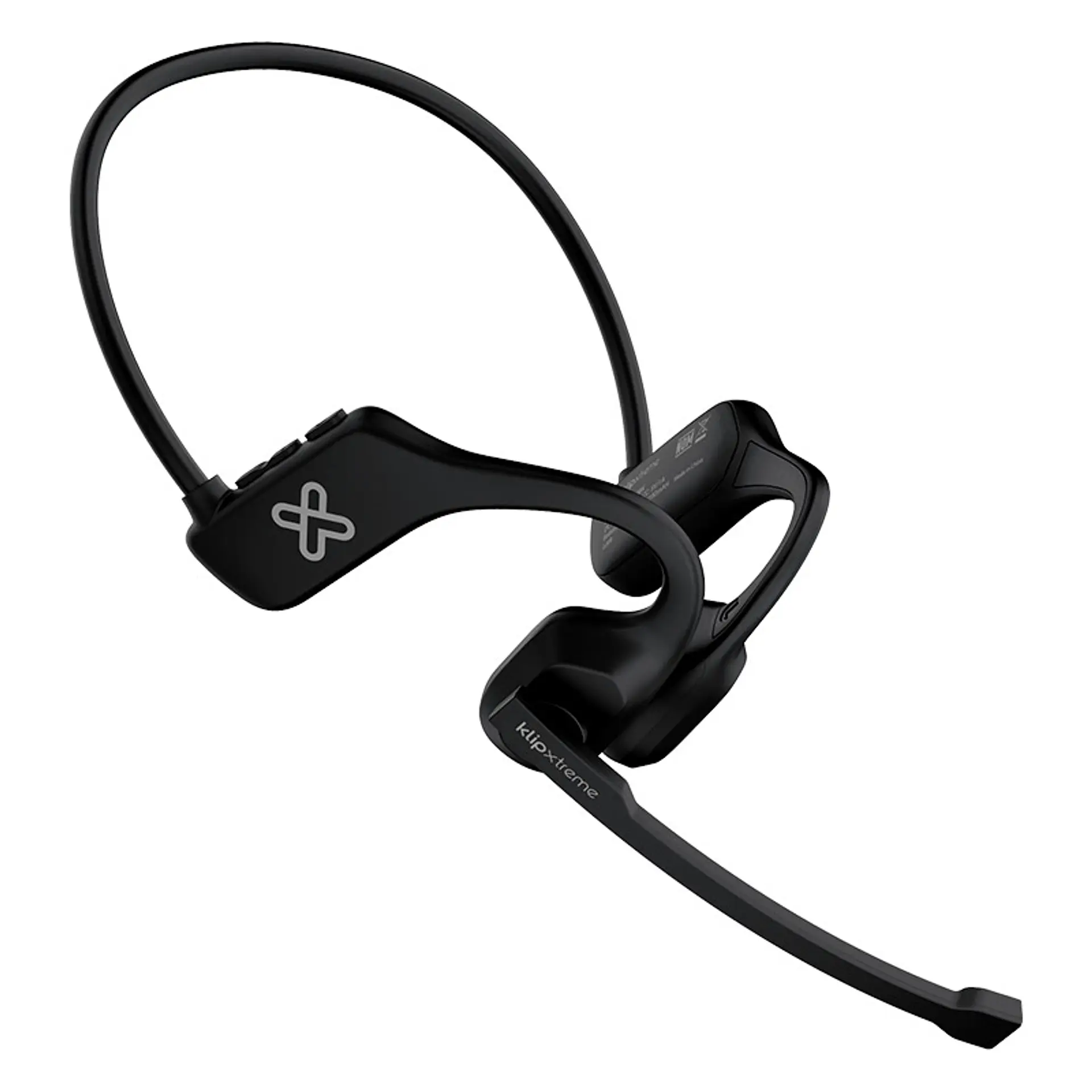 Audífonos Bluetooth open-ear Klip Xtreme OpenAir COM KOE-750BK con micrófono negro por mayor 1