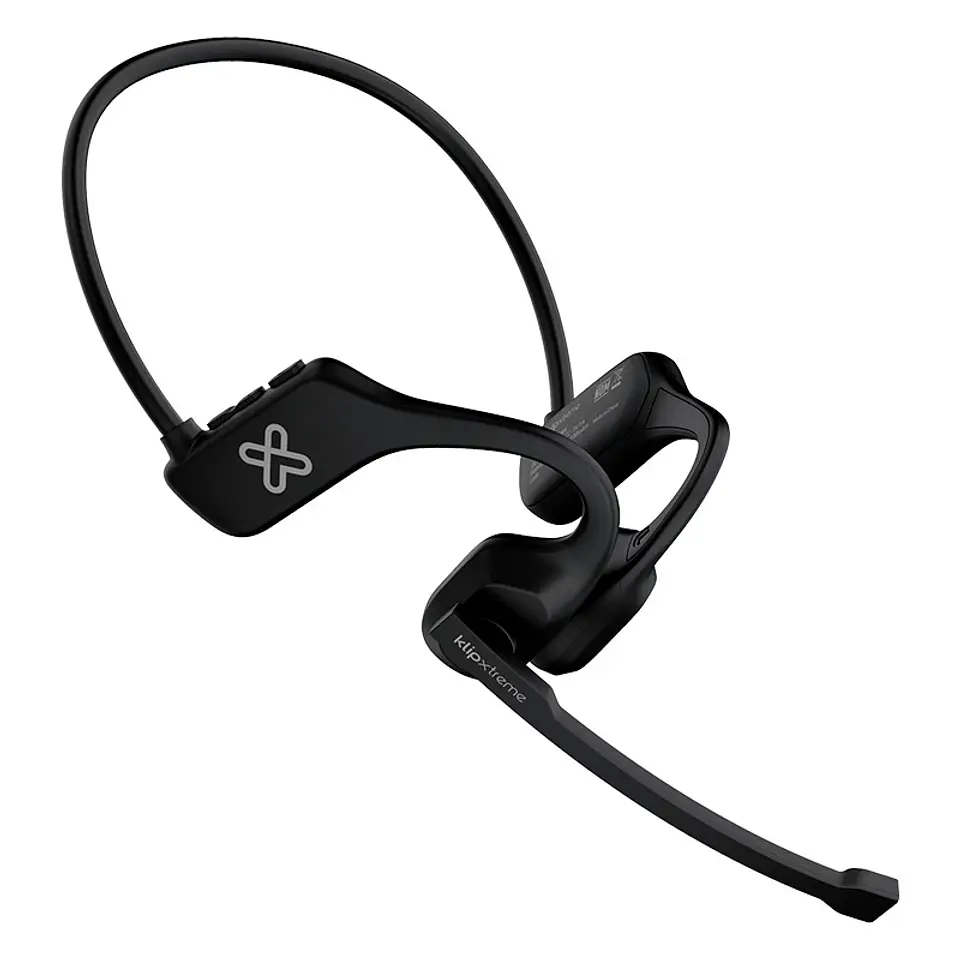 Audífonos Bluetooth open-ear Klip Xtreme OpenAir COM KOE-750BK con micrófono negro por mayor 1