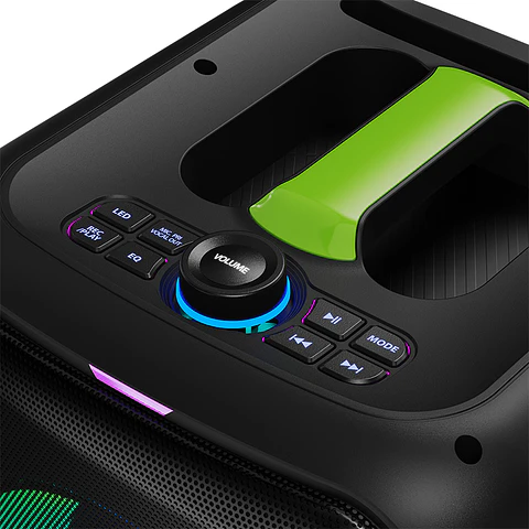 Parlante para karaoke Klip Xtreme UltraBlaster KLS-653 100 W RMS con 2 micrófonos y trípode - Negro por mayor
