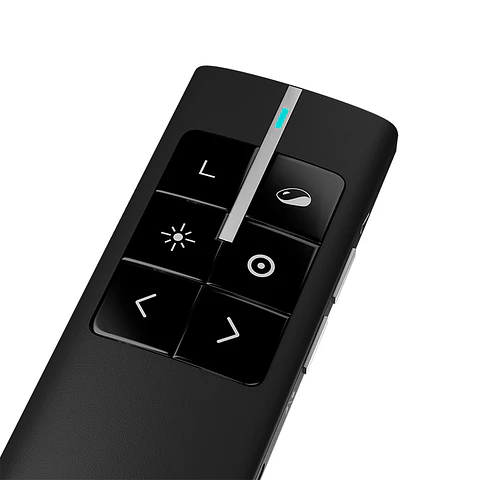 Presentador inalámbrico Klip Xtreme SlideMaster Pro KPP-500 con mouse aéreo y control por gestos - Negro por mayor