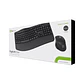 Combo teclado y mouse ergonómico Klip Xtreme ErgoLink Duo KBK-760 Bluetooth y 2,4 GHz negro por mayor - Miniatura 2