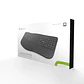 Teclado inalámbrico ergonómico Klip Xtreme Transcend Wireless KBK-530S en español negro por mayor - Miniatura 2