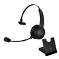 Audífono Bluetooth monoaural Klip Xtreme CrystalCom Pro KCH-905 con base de carga negro por mayor - Miniatura 1