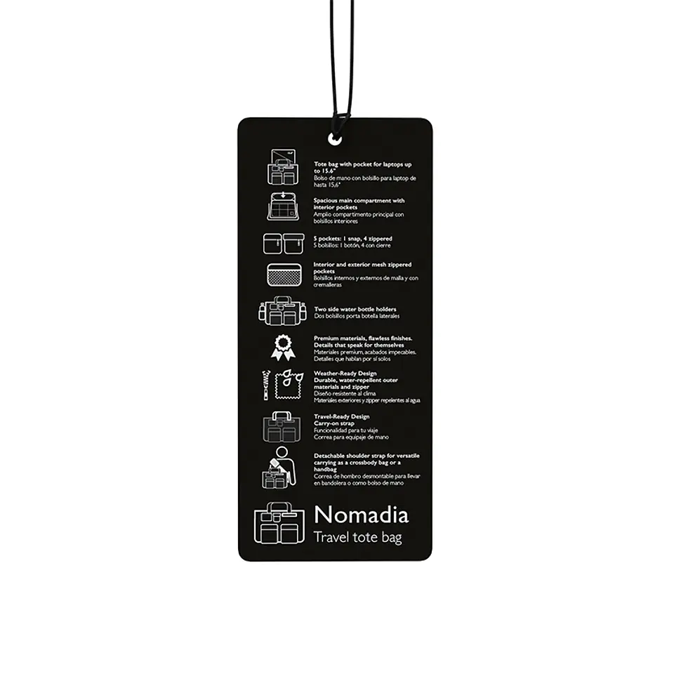 Bolso de viaje para notebook Klip Xtreme Nomadia KLB-851 15,6″ café por mayor 4