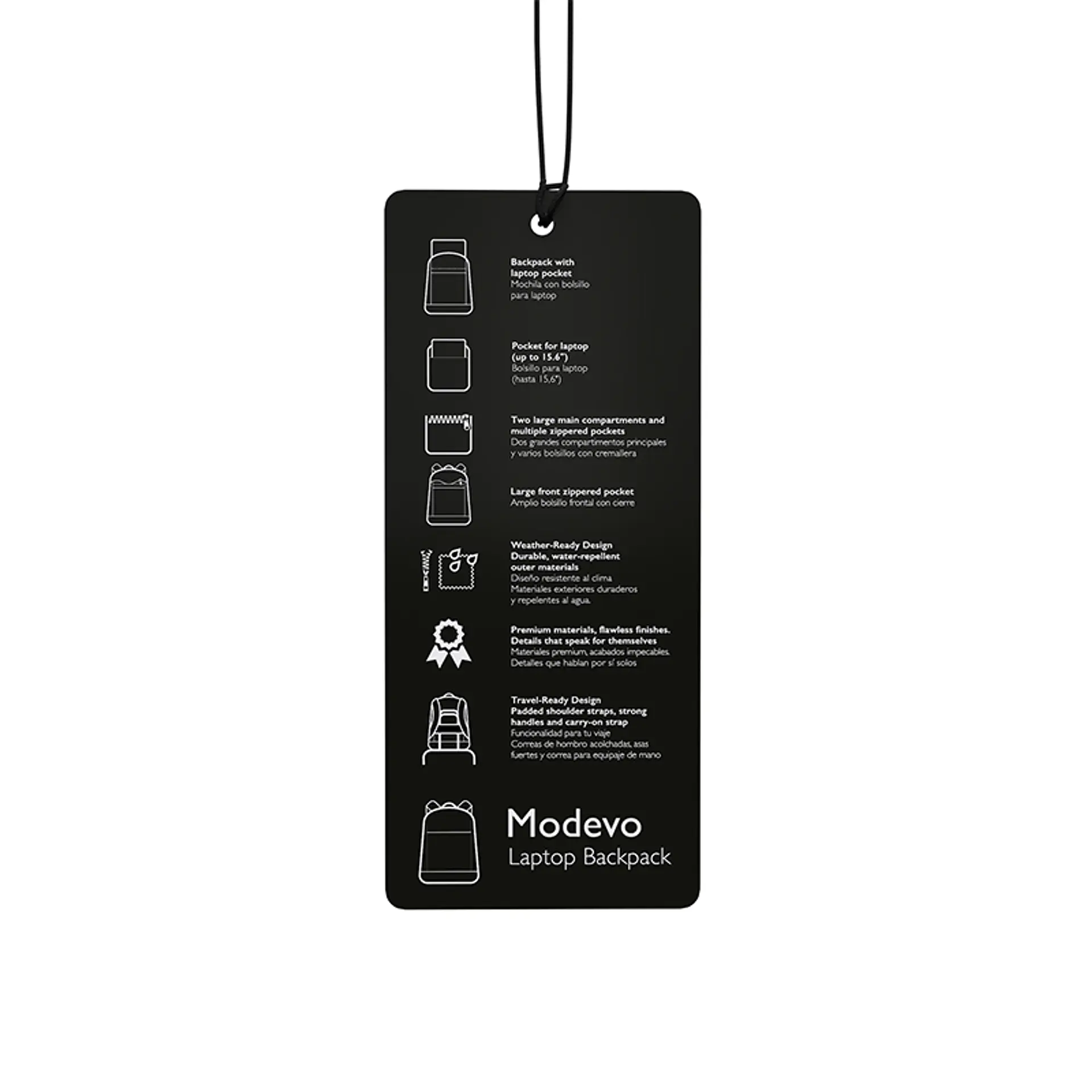 Mochila para notebook Klip Xtreme Modevo KNB-756 15,6″ verde/negro por mayor 4