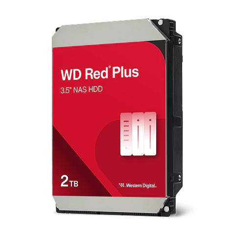 Disco duro NAS WD Red Plus WD20EFPX 2 TB por mayor