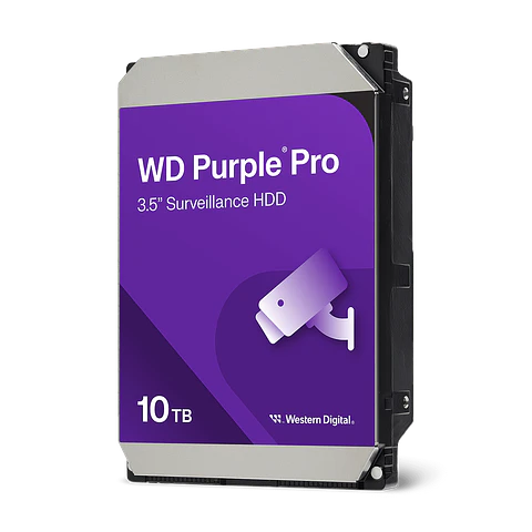 Disco duro Western Digital WD Purple Pro WD102PURP 10 TB SATA por mayor