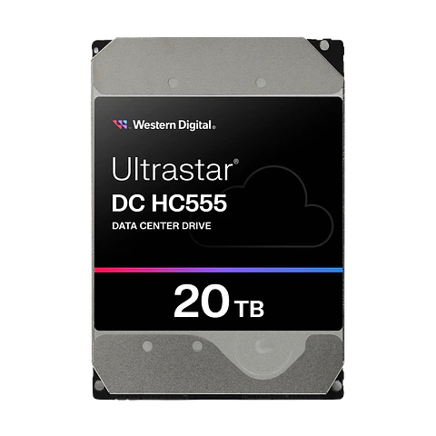 Disco duro Western Digital Ultrastar DC HC555 20 TB SATA 3.5 pulgadas 0B48724 por mayor
