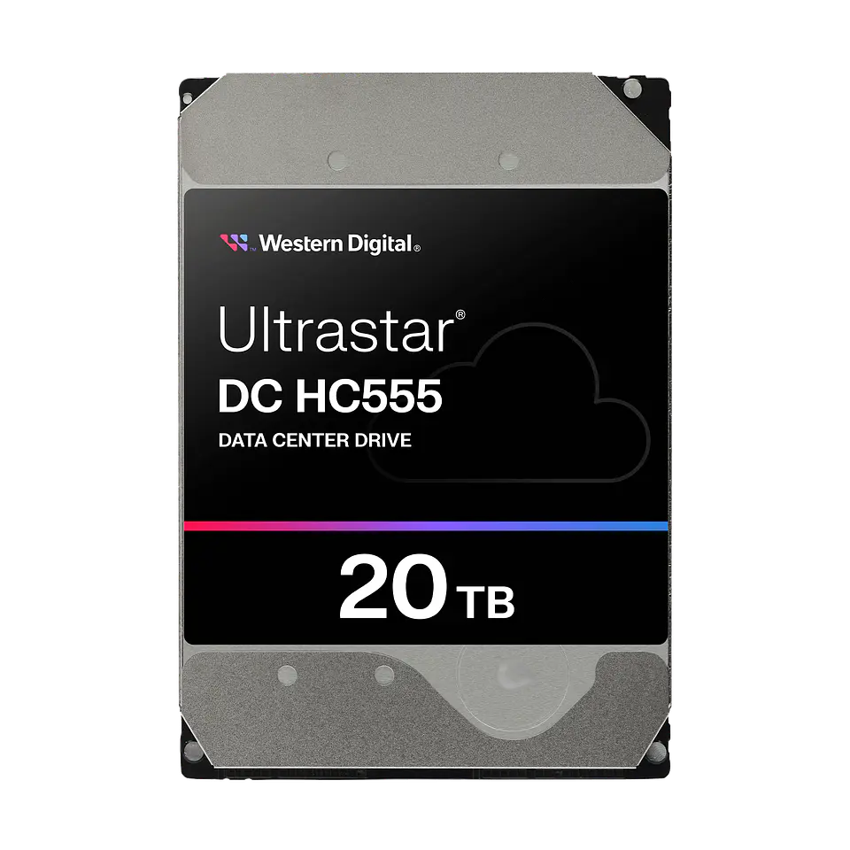 Disco duro Western Digital Ultrastar DC HC555 20 TB SATA 3.5 pulgadas 0B48724 por mayor 2