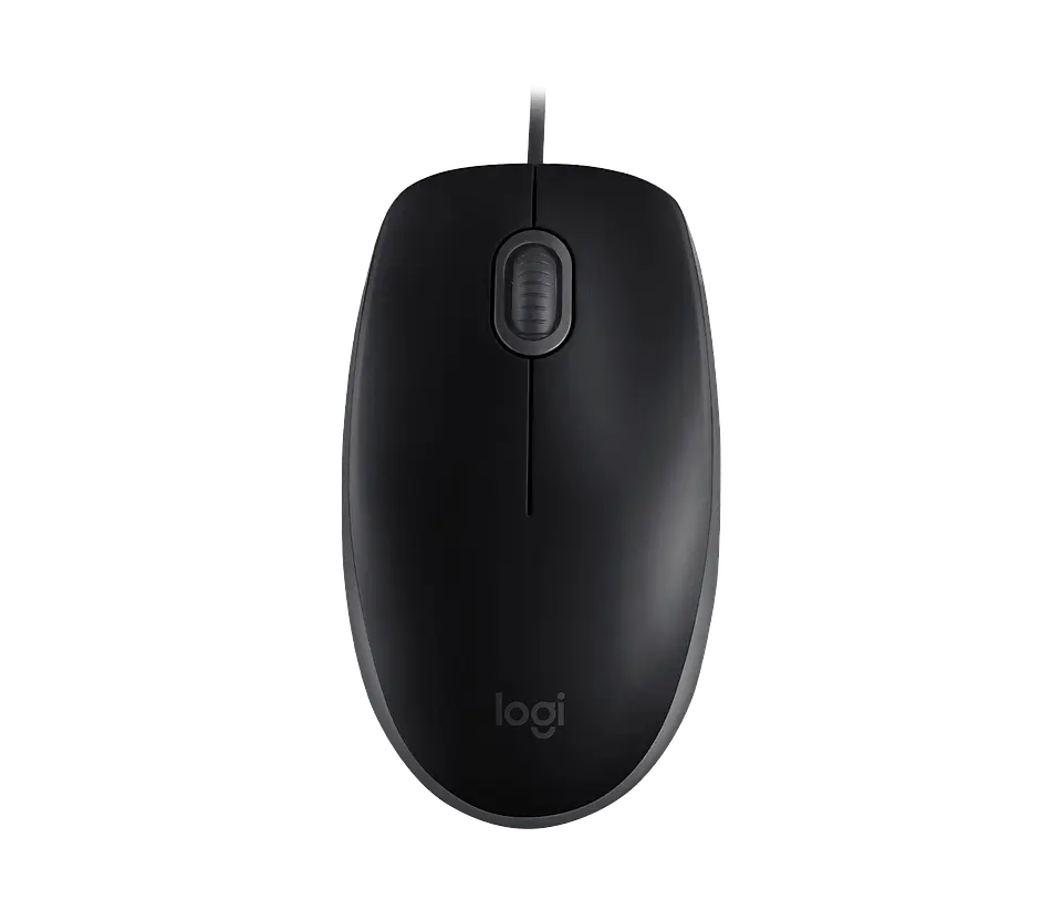 Mouse con cable Logitech M110 Silent negro por mayor 1