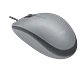 Mouse con cable Logitech M110 Silent gris medio por mayor - Miniatura 2
