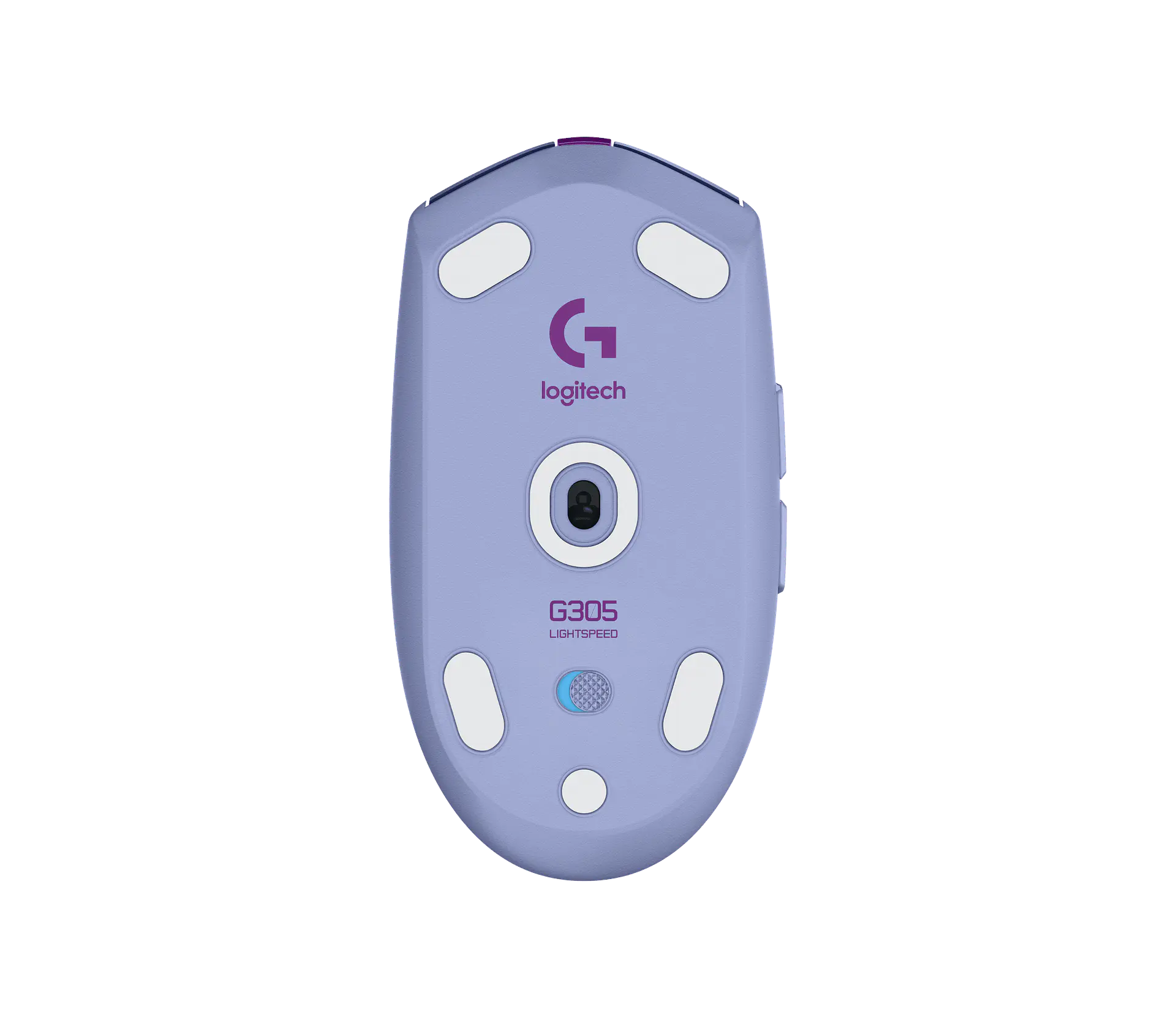 Mouse gamer inalámbrico Logitech G305 LIGHTSPEED lila por mayor 3