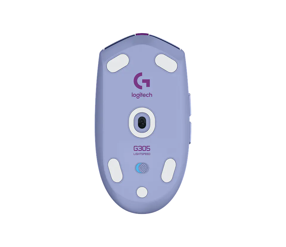 Mouse gamer inalámbrico Logitech G305 LIGHTSPEED lila por mayor 3