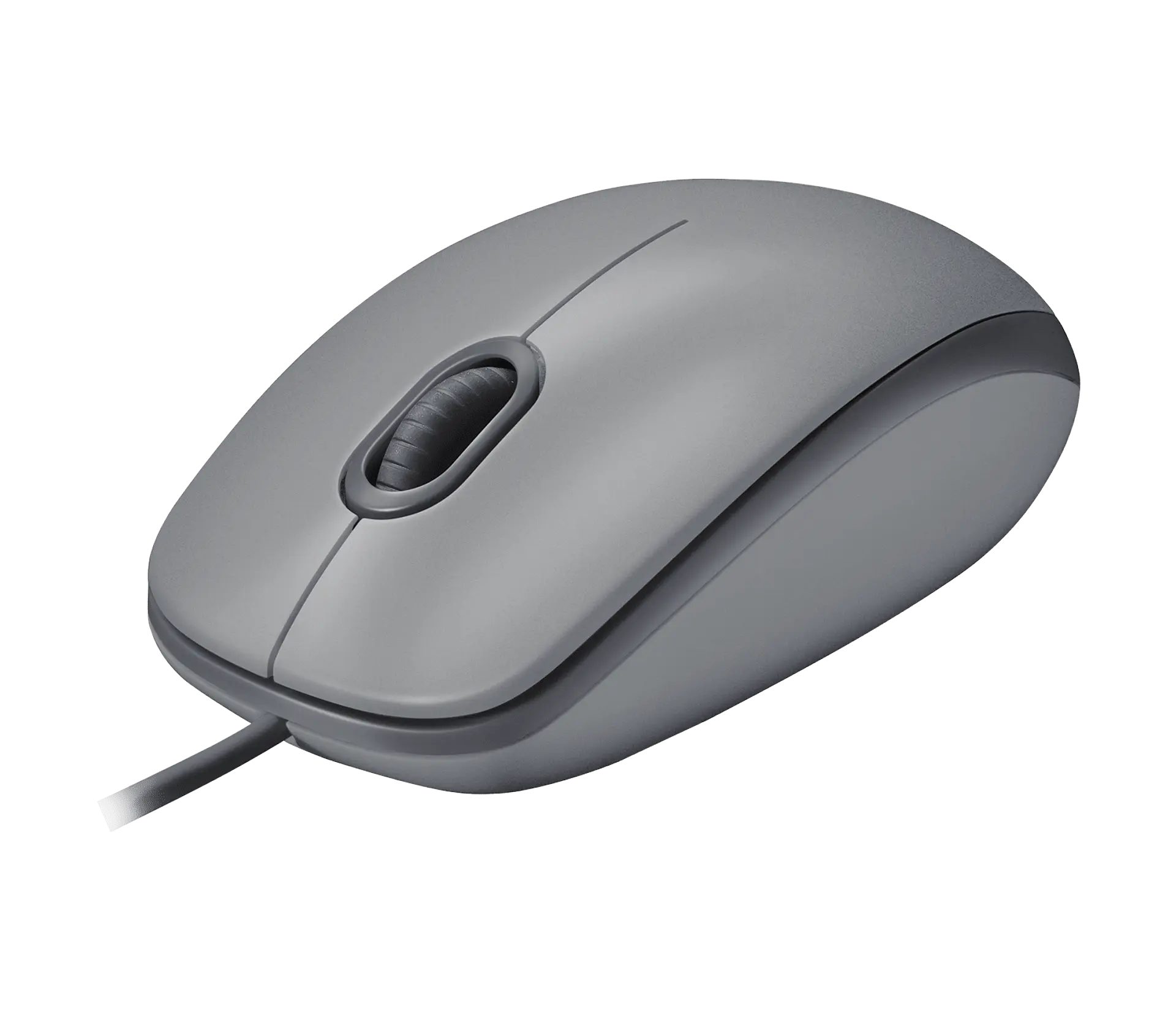 Mouse con cable Logitech M110 Silent gris medio por mayor 3