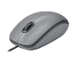 Mouse con cable Logitech M110 Silent gris medio por mayor - Miniatura 3