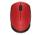 Mouse inalámbrico Logitech M170 rojo/negro por mayor - Miniatura 1